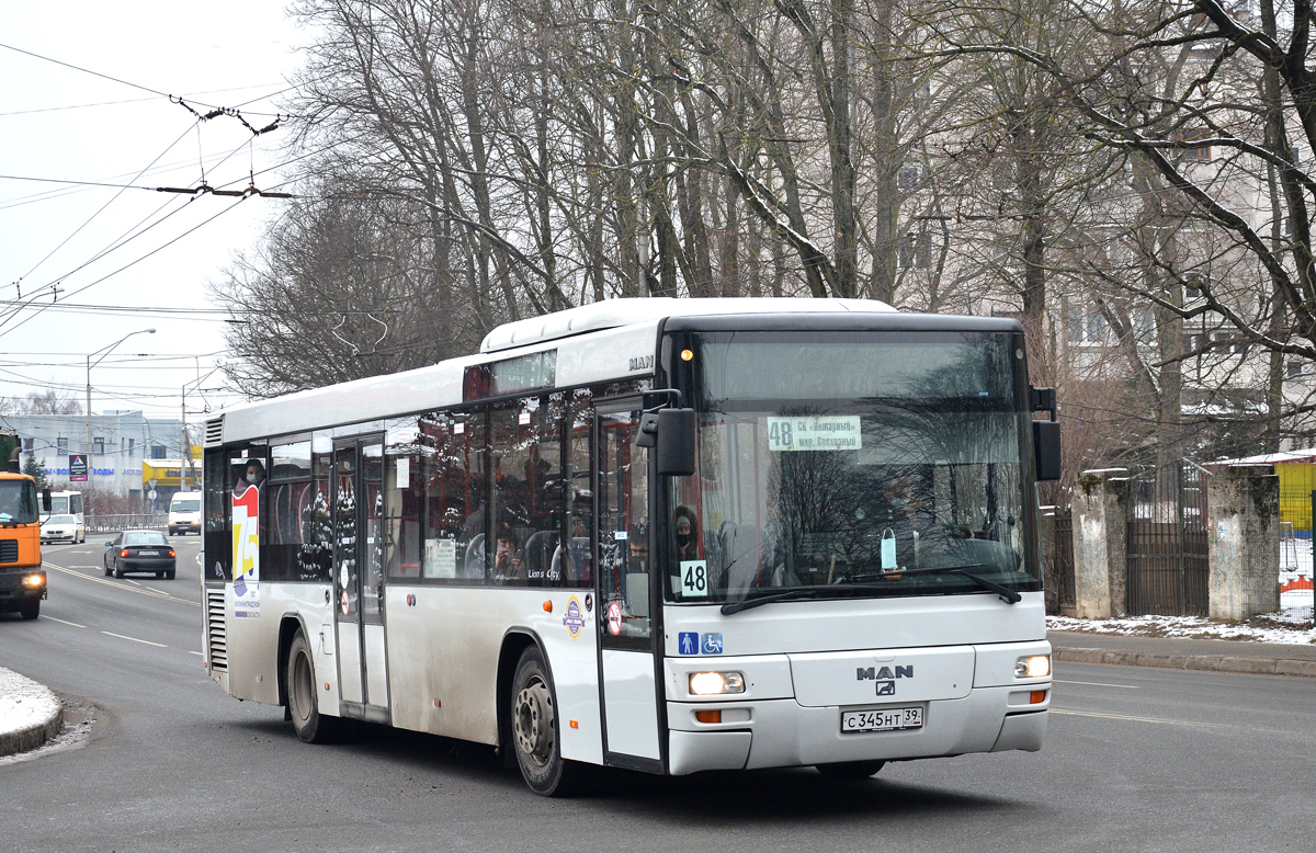 Kaliningrad region, MAN A78 Lion's City TÜ EL283 # С 345 НТ 39