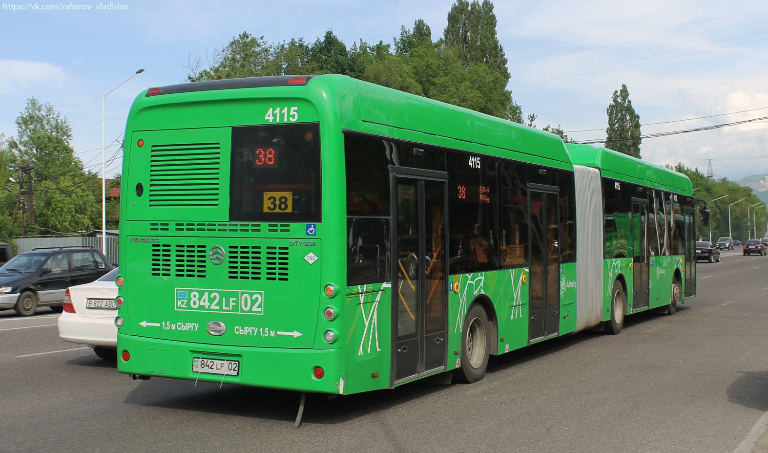 Алматы, Golden Dragon XML6185J13C (Hyundai Trans Auto) № 4115