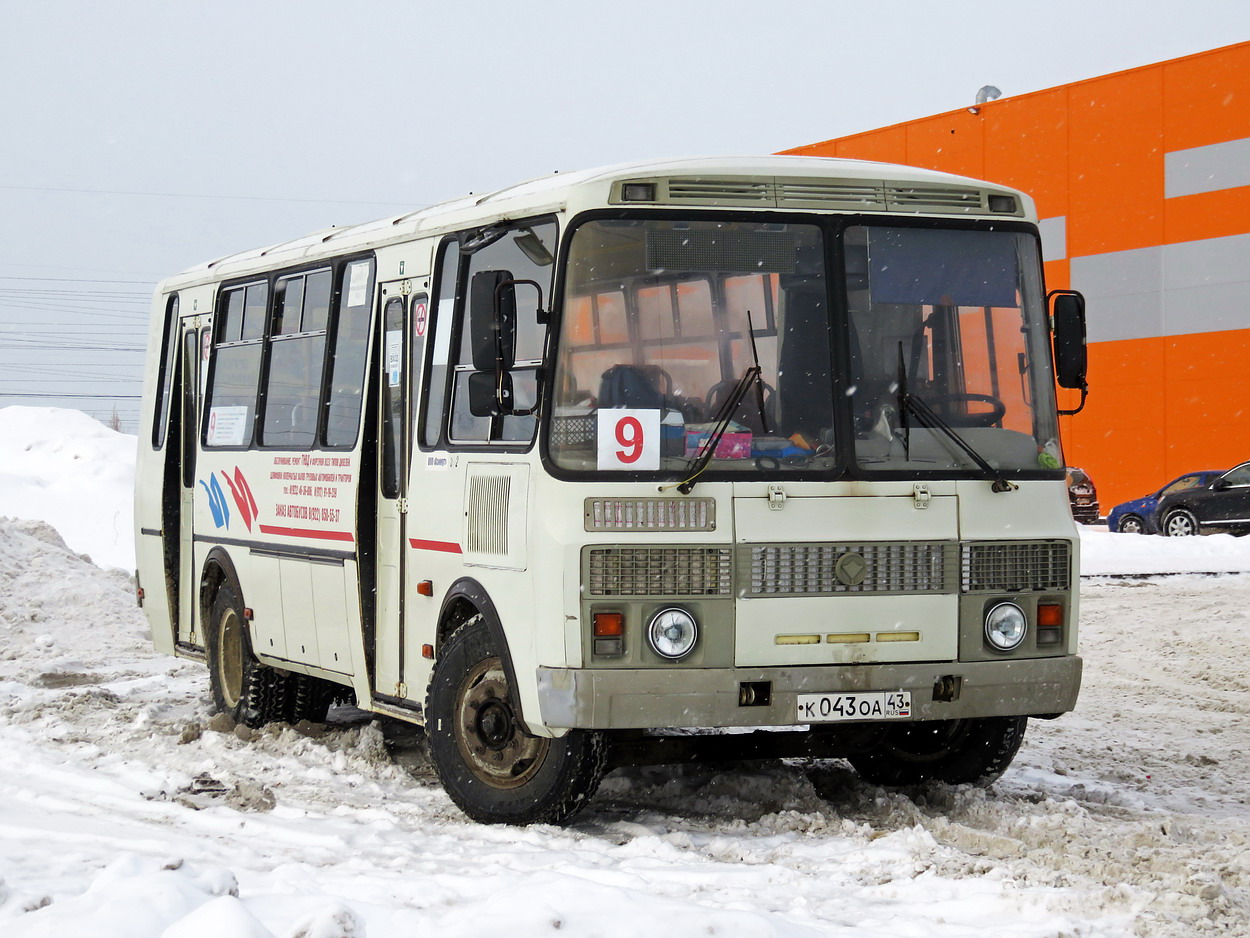 Кировская область, ПАЗ-4234 № К 043 ОА 43