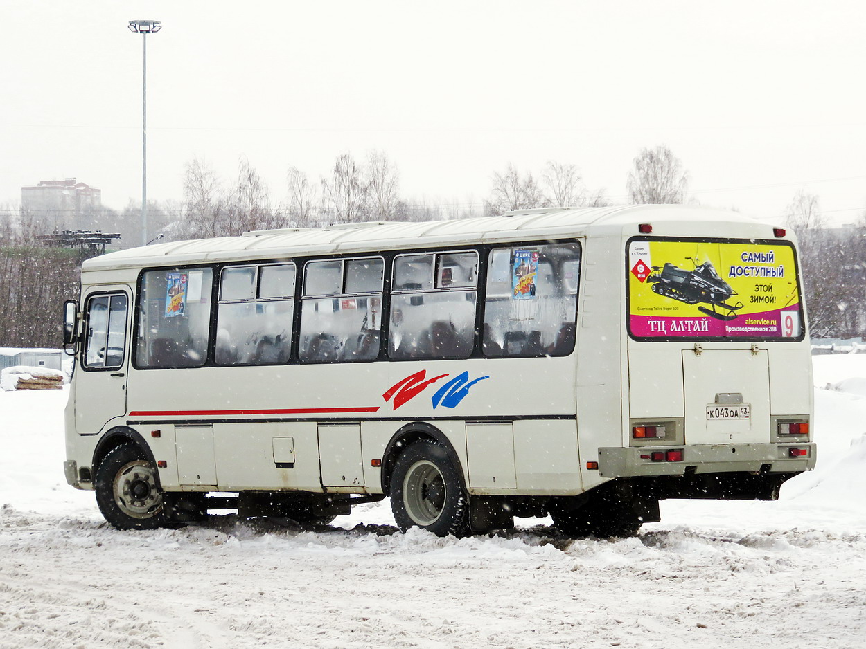 Кировская область, ПАЗ-4234 № К 043 ОА 43