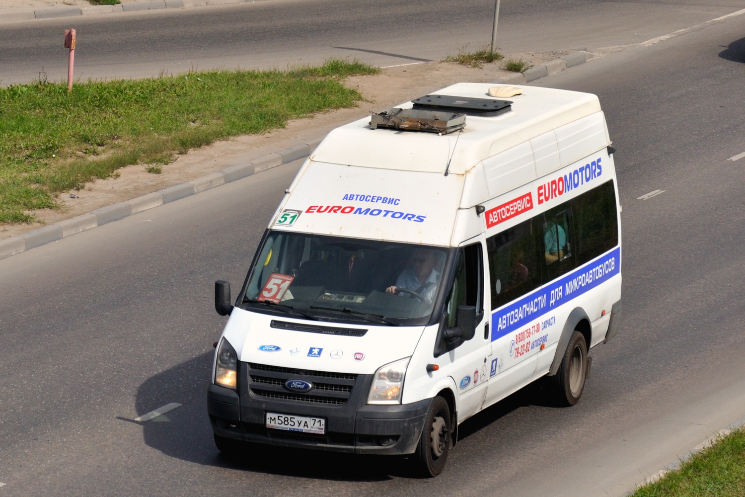 Тульская область, Нижегородец-222708  (Ford Transit) № М 585 УА 71