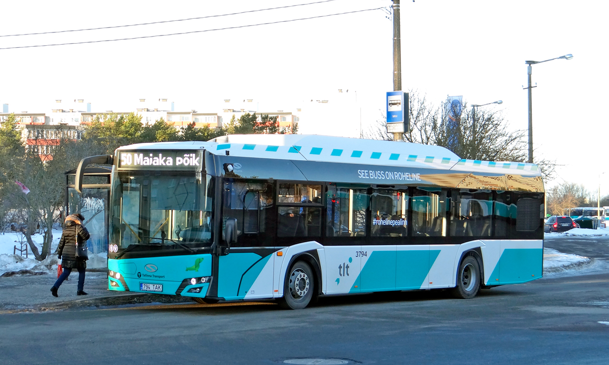 Эстония, Solaris Urbino IV 12 CNG № 3794