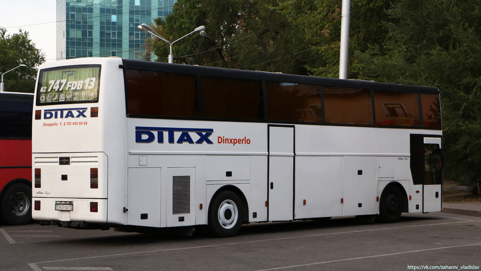 Алматы, Van Hool T816 Altano № 747 FDB 13