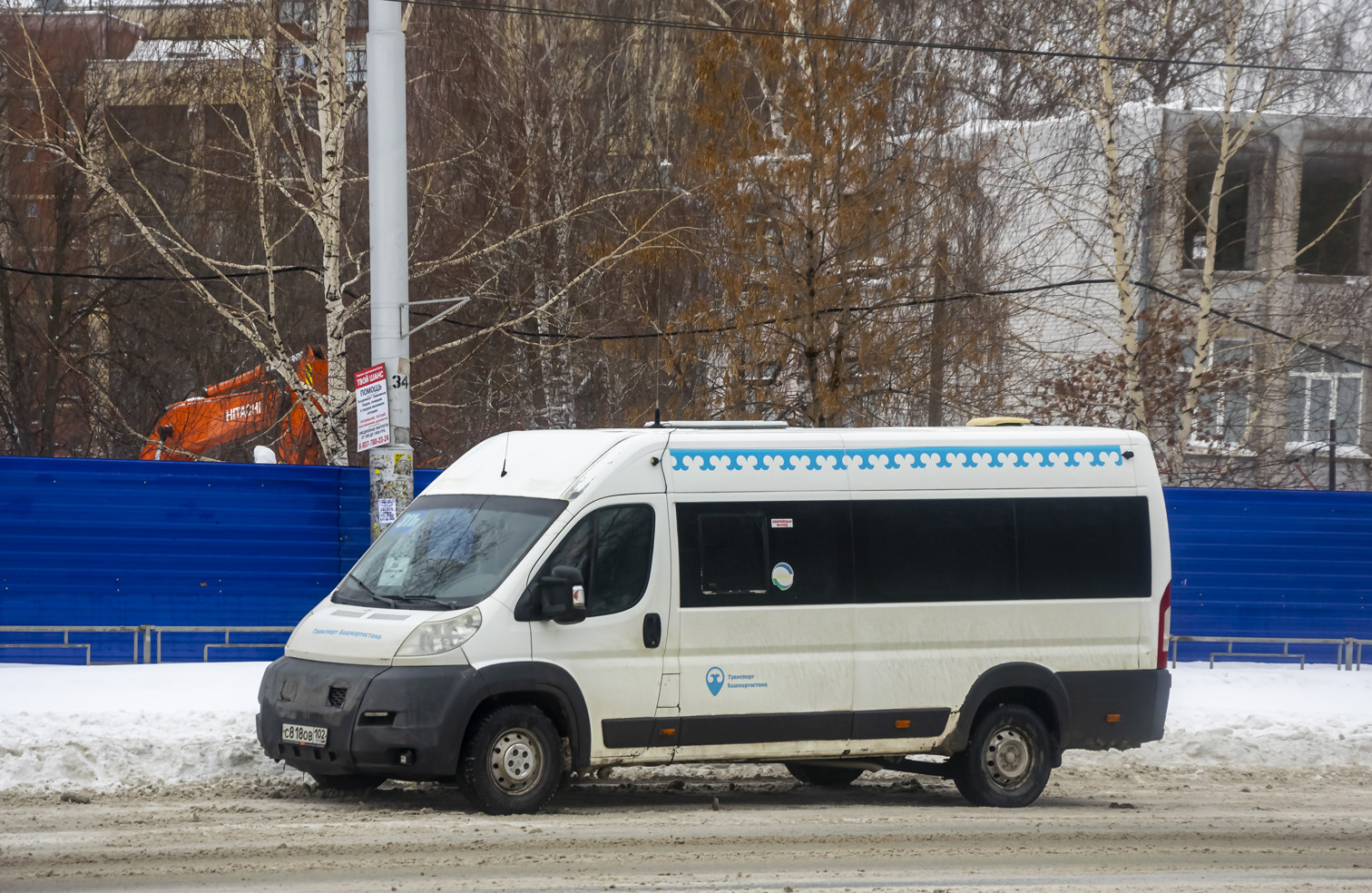 Башкортостан, IRITO Boxer L4H2 (Z8P) № С 818 ОВ 102