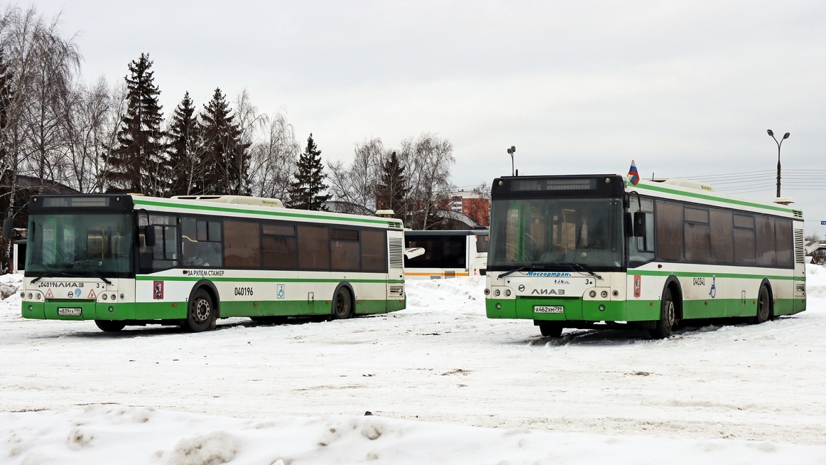 Московская область, ЛиАЗ-5292.22-01 № Н 839 УХ 799; Московская область, ЛиАЗ-5292.22 (2-2-2) № А 462 ХМ 799