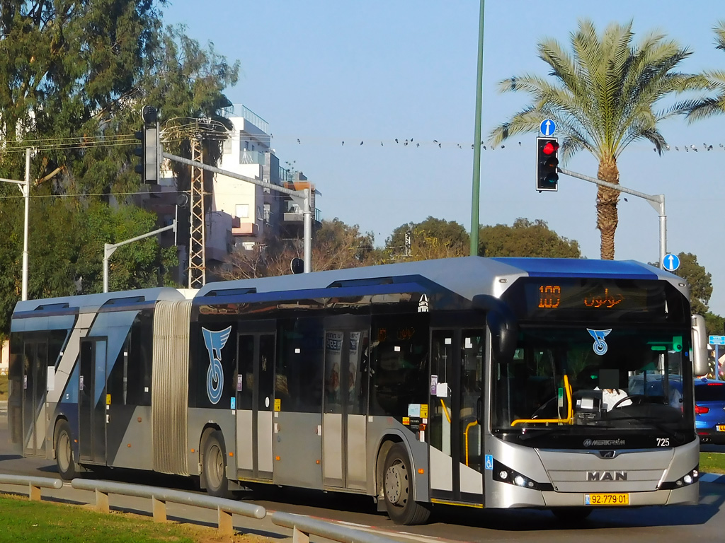 Израиль, Merkavim 3434 Metro Bus № 725 Израиль, Merkavim 3434 Metro Bus № 725