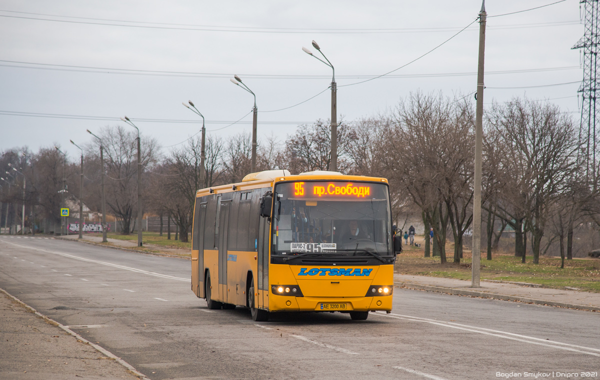 Днепрапятроўская вобласць, Volvo 8700LE № AE 3200 AB