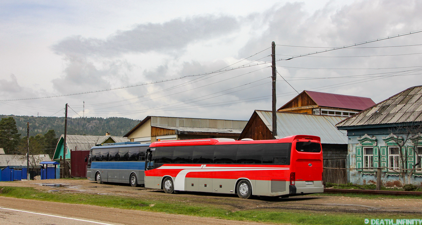Москва, Hyundai AeroExpress HSX № Х 188 МУ 197; Иркутская область, Kia KM959S New Granbird Parkway № Н 400 РМ 38