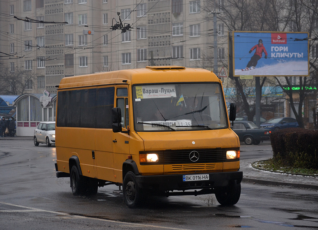 Ровненская область, Mercedes-Benz T2 609D № BK 0116 HA