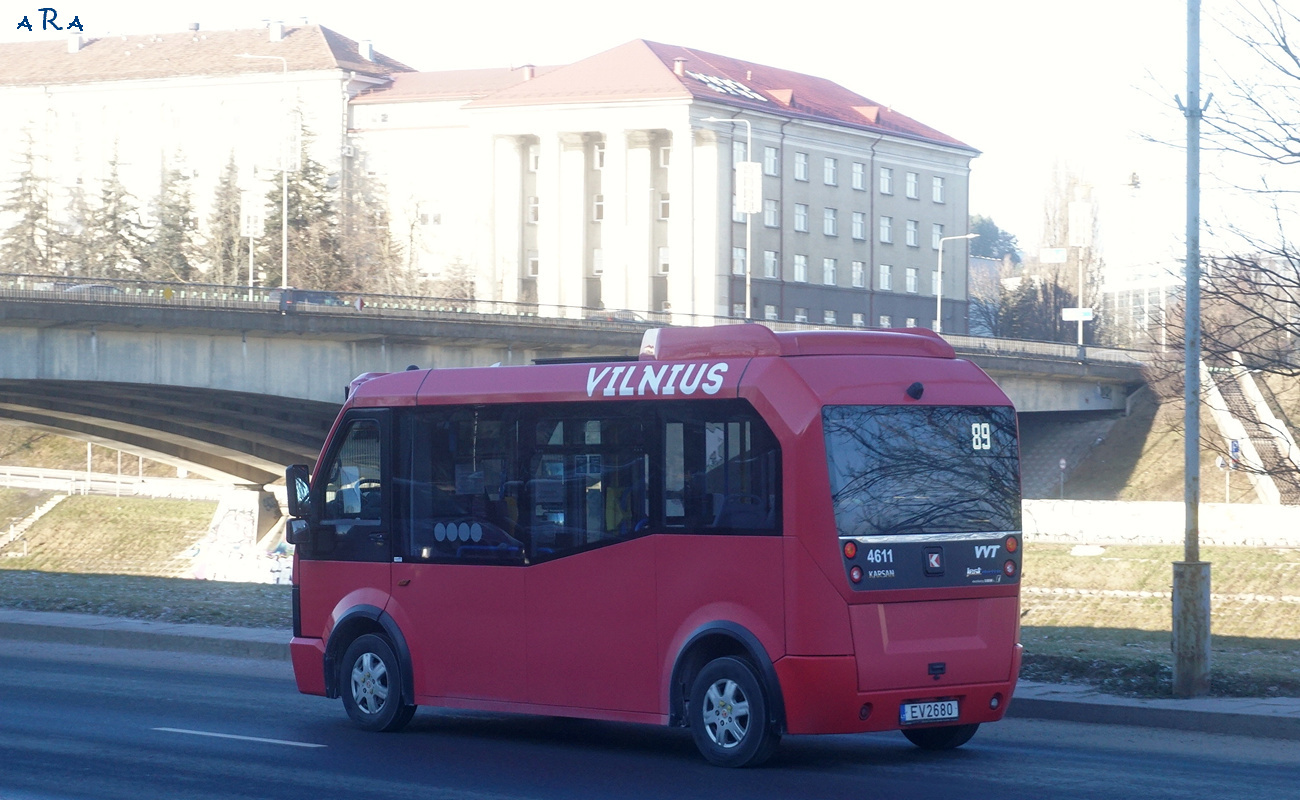 Литва, Karsan e-Jest № 4611