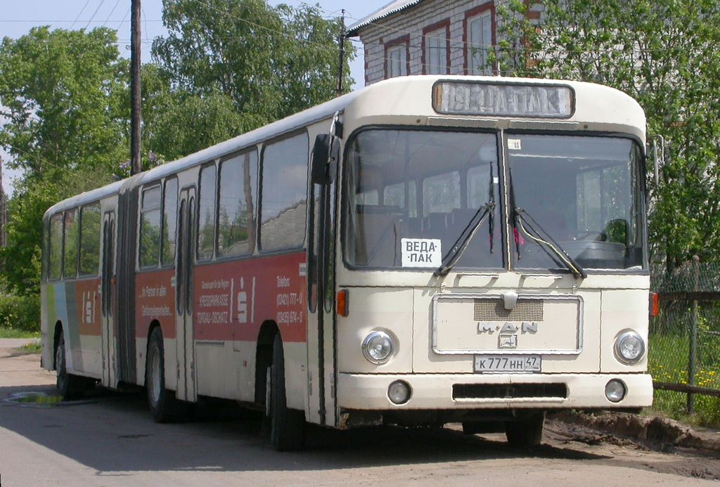 Ленинградская область, Göppel (MAN 194 SG220Ü) № К 777 НН 47