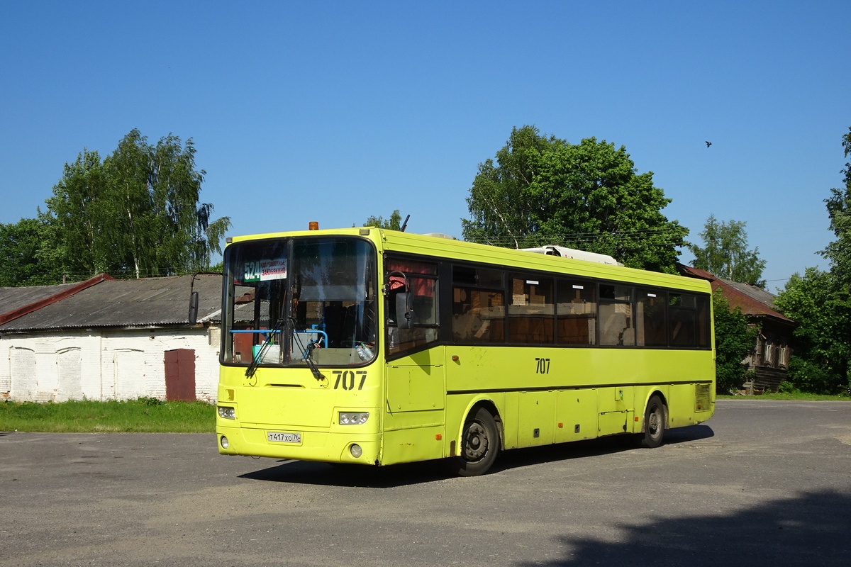 Yaroslavl region, LiAZ-5256.23-01 (GolAZ) # 707