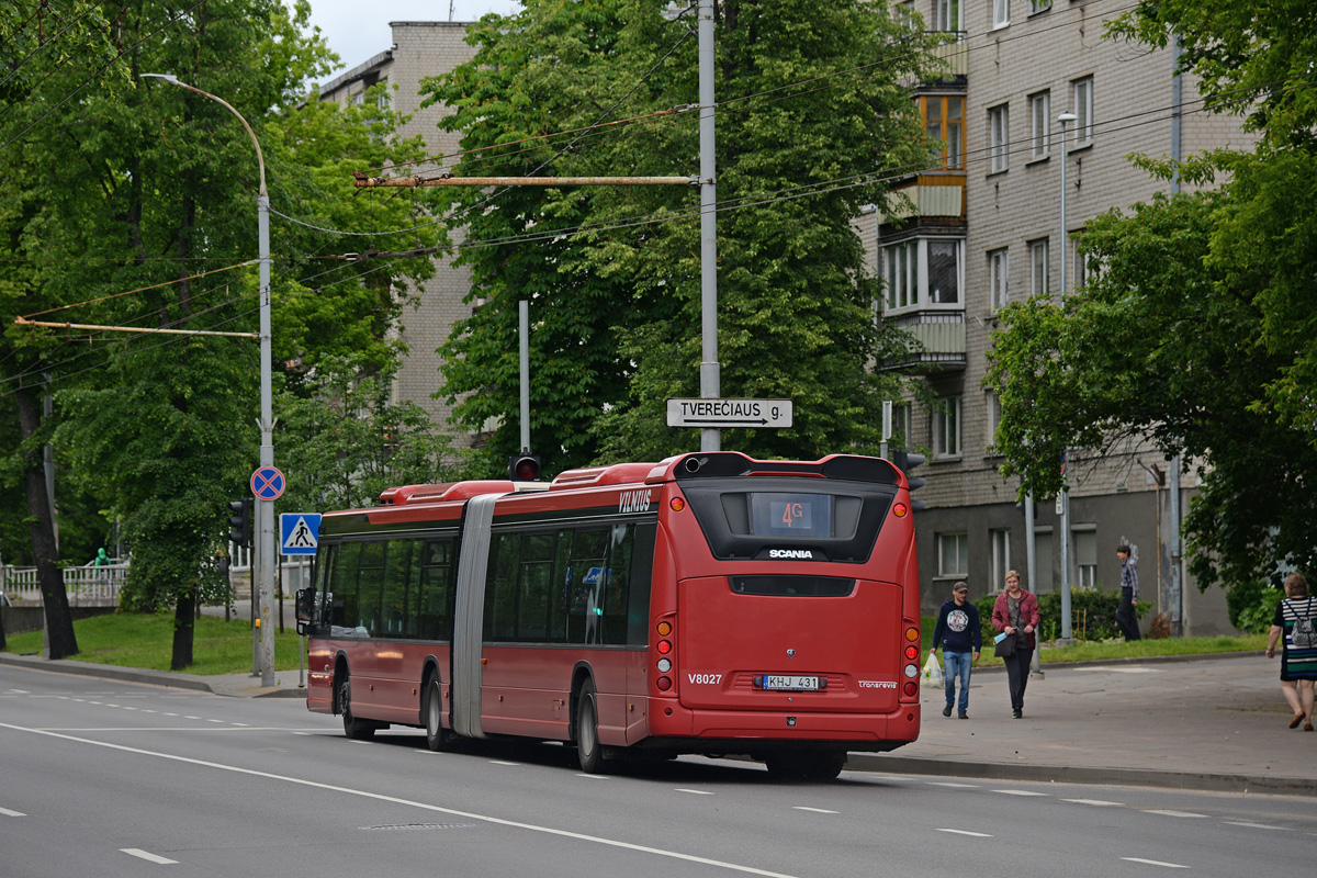 Литва, Scania Citywide LFA № V8027