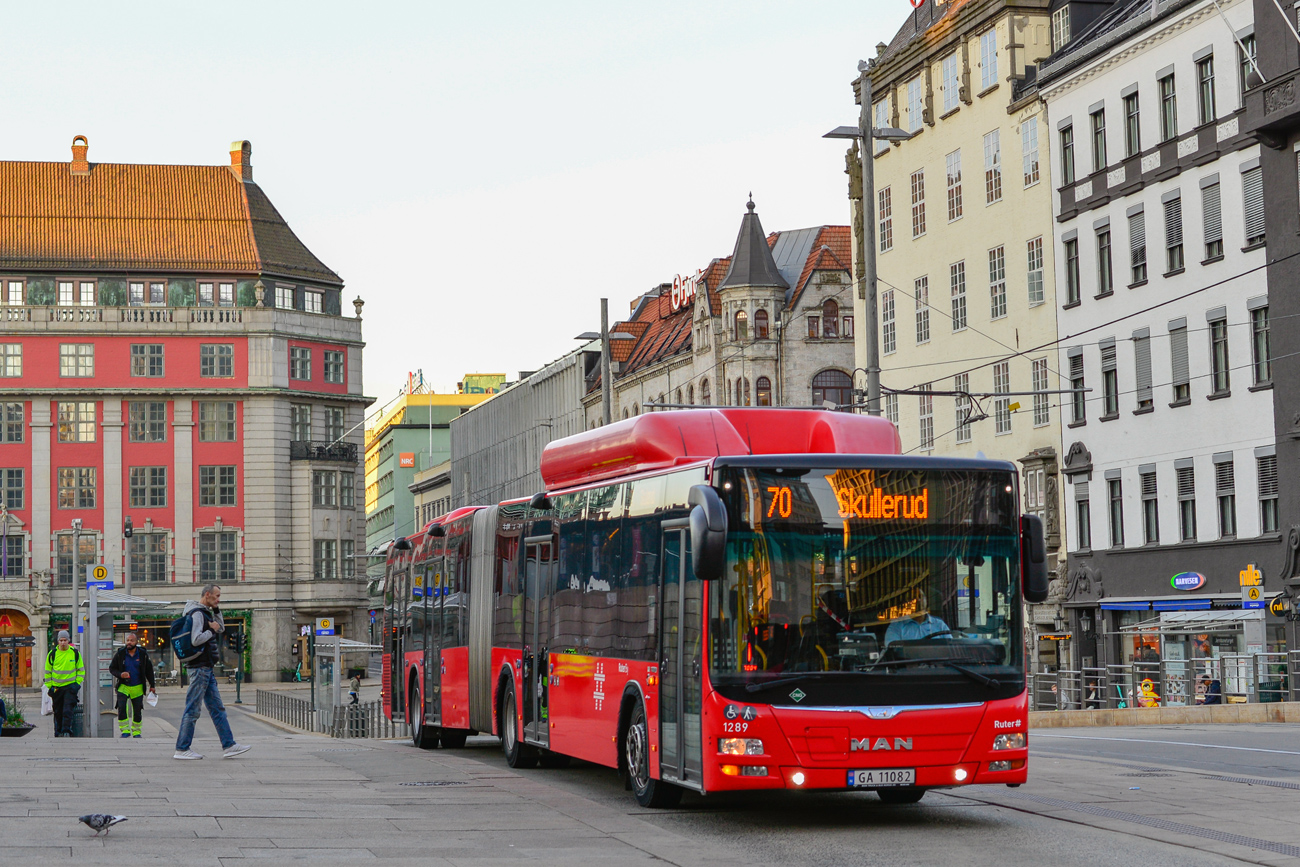 Норвегия, MAN A40 Lion's City GL NG313 CNG № 1289