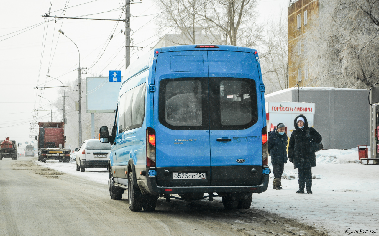 Новосибирская область, Ford Transit FBD [RUS] (Z6F.ESG.) № О 525 СС 154