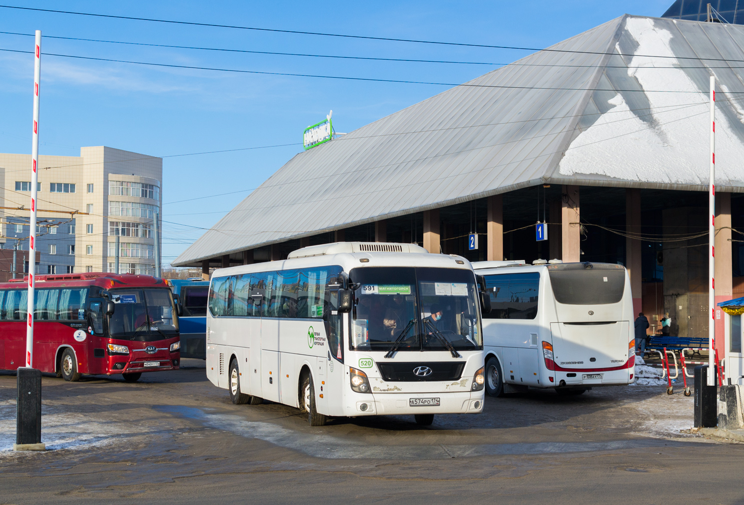 Челябинская область, Hyundai Universe Space Luxury № 520