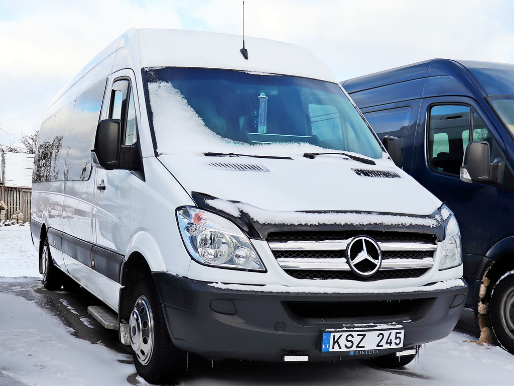 Литва, Mercedes-Benz Sprinter W906 518CDI № KSZ 245