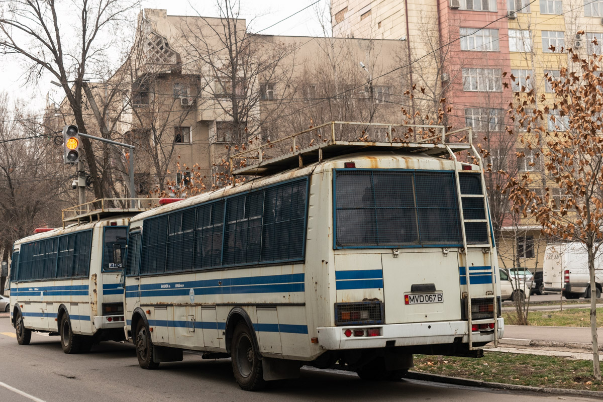 Кыргызстан, ПАЗ-4234  (все) № MVD 066 B; Кыргызстан, ПАЗ-4234  (все) № MVD 067 B