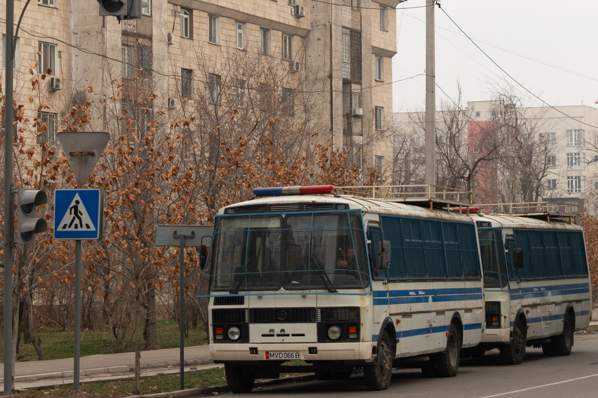 Кыргызстан, ПАЗ-4234  (все) № MVD 066 B; Кыргызстан, ПАЗ-4234  (все) № MVD 067 B