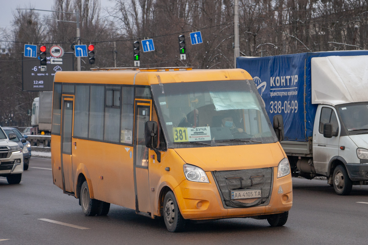Киевская область, Рута 22 № AA 4105 TA