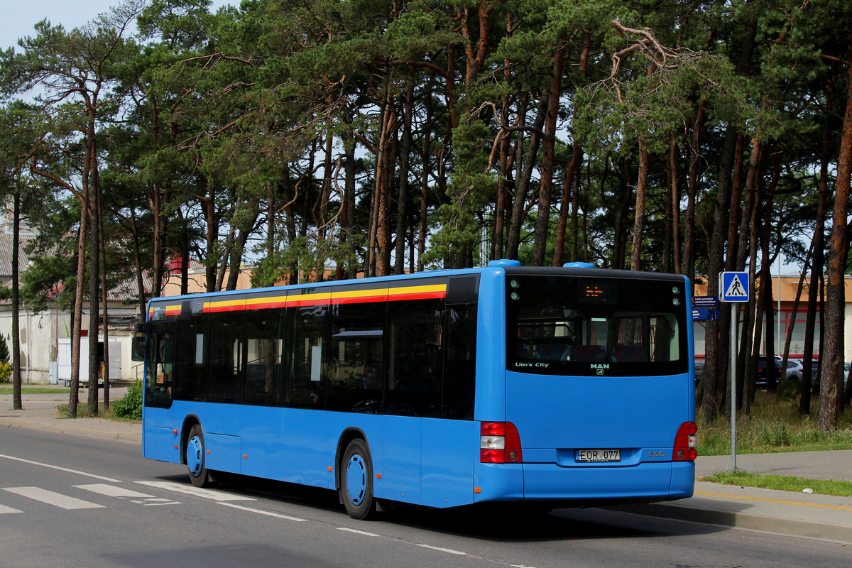 Литва, MAN A21 Lion's City NL273 № EOR 077