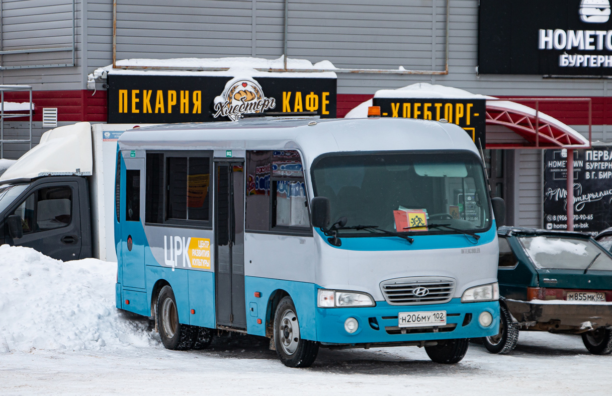 Башкортостан, Hyundai County SWB C08 (ТагАЗ) № Н 206 МУ 102