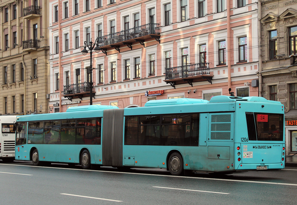 Санкт-Петербург, МАЗ-216.066 № 1206