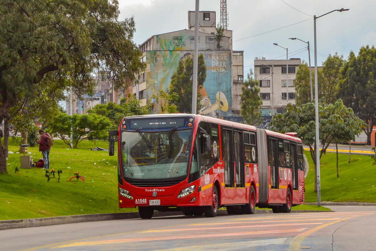 Колумбия, Busscar Urbanuss Pluss S5 BRT № A1048