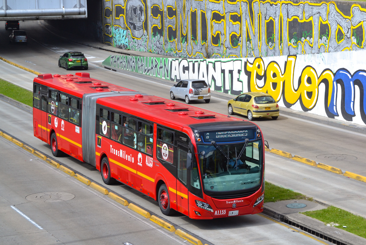Колумбия, Busscar Urbanuss Pluss S5 BRT № A1155