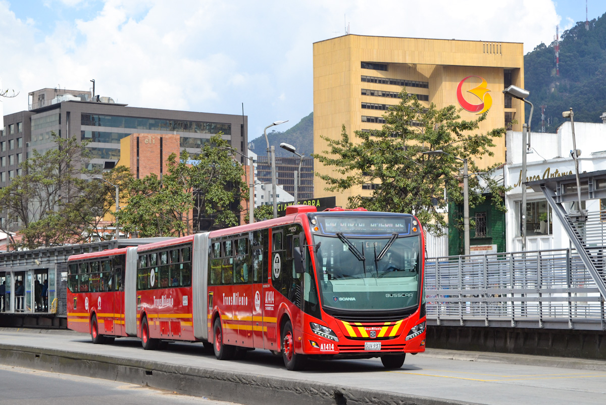 Колумбия, Busscar Urbanuss Pluss S5 BRT № A1414