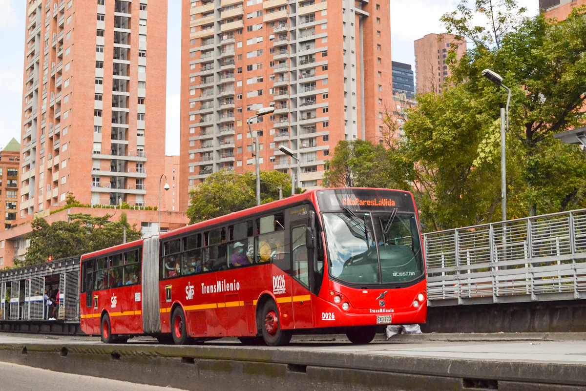 Колумбия, Busscar Urbanuss Pluss S3 № D026
