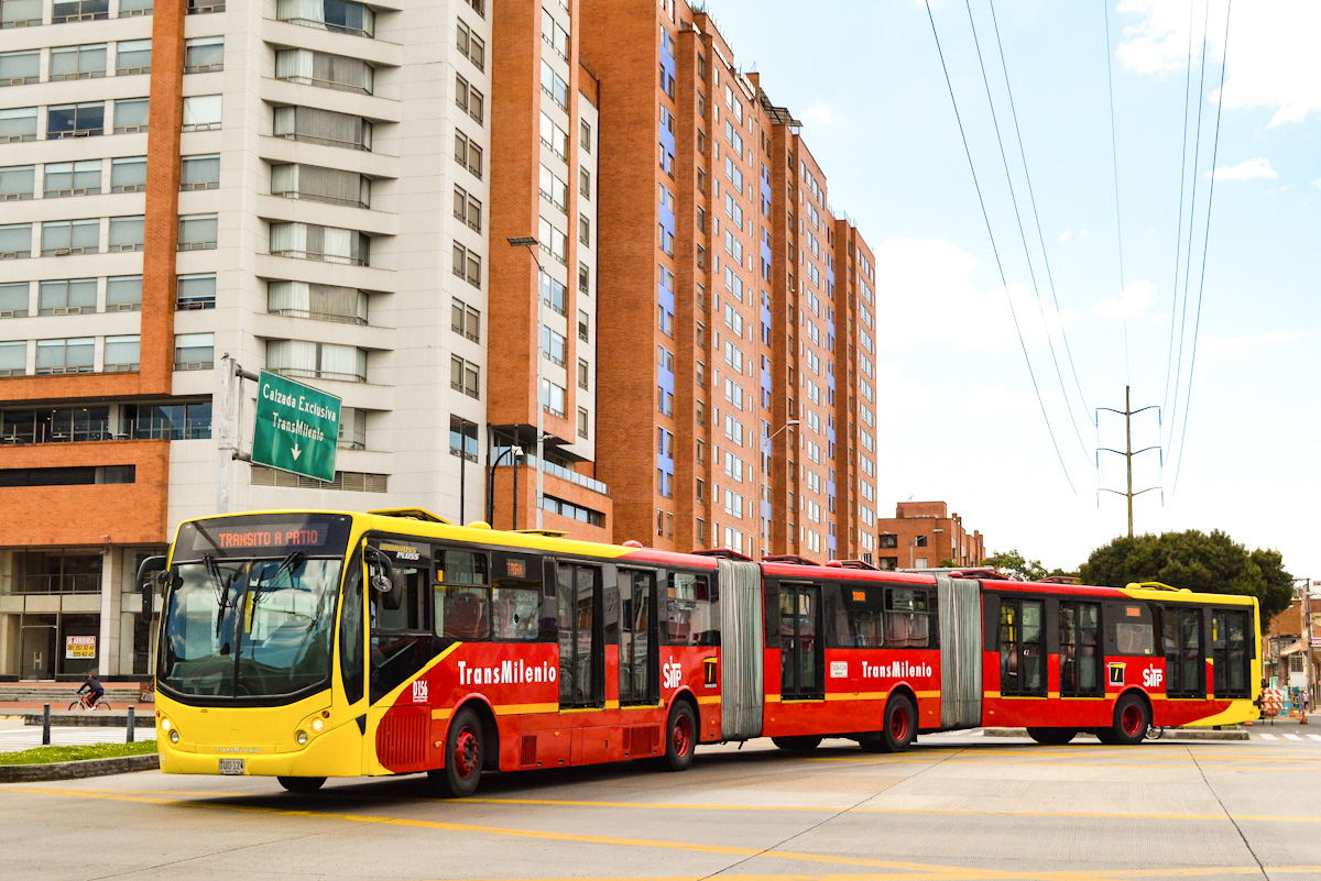 Колумбия, Busscar Urbanuss Pluss Biarticulado № D156
