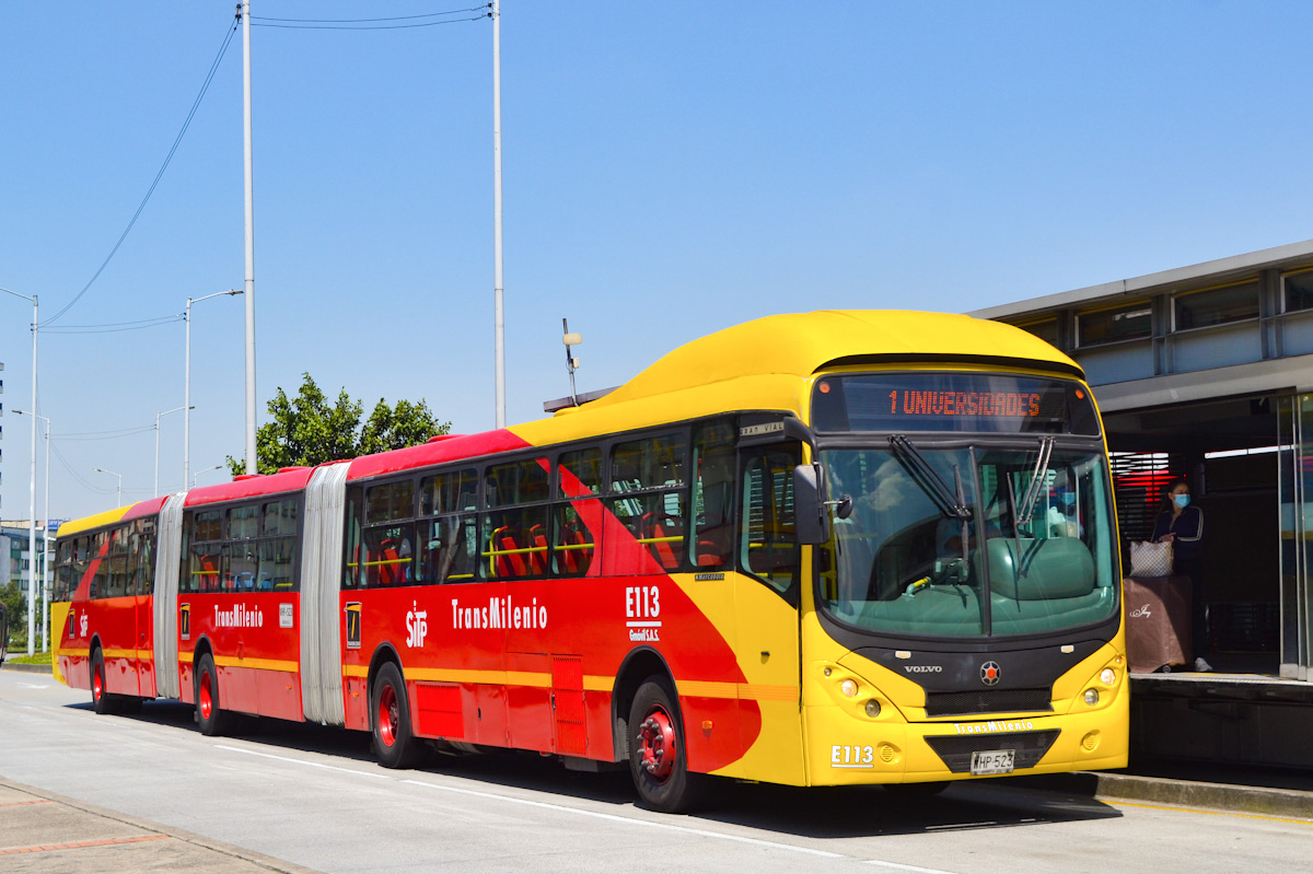 Колумбия, Marcopolo Gran Viale Biarticulado № E113
