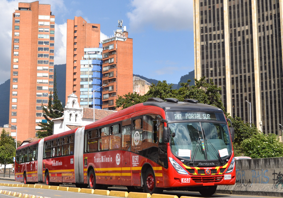 Колумбия, Marcopolo Gran Viale BRT S № K1597