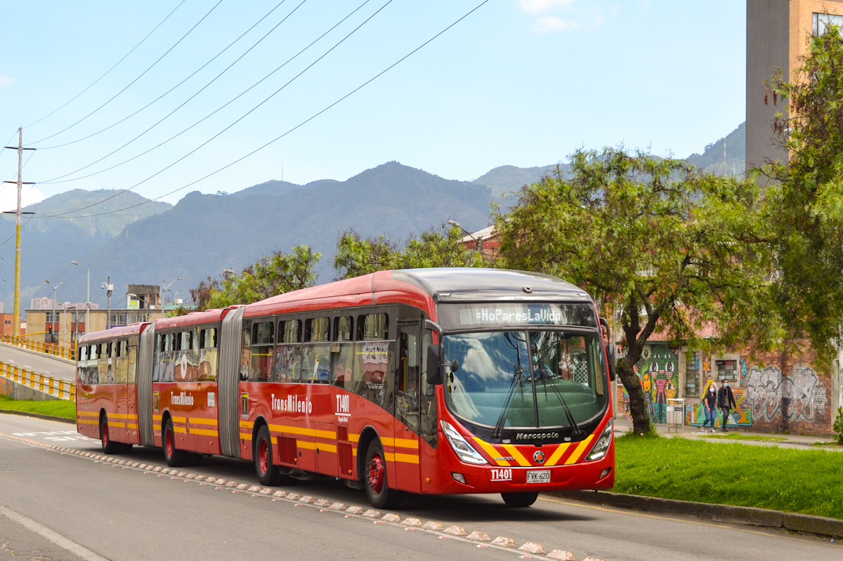 Колумбия, Marcopolo Gran Viale BRT S № T1401
