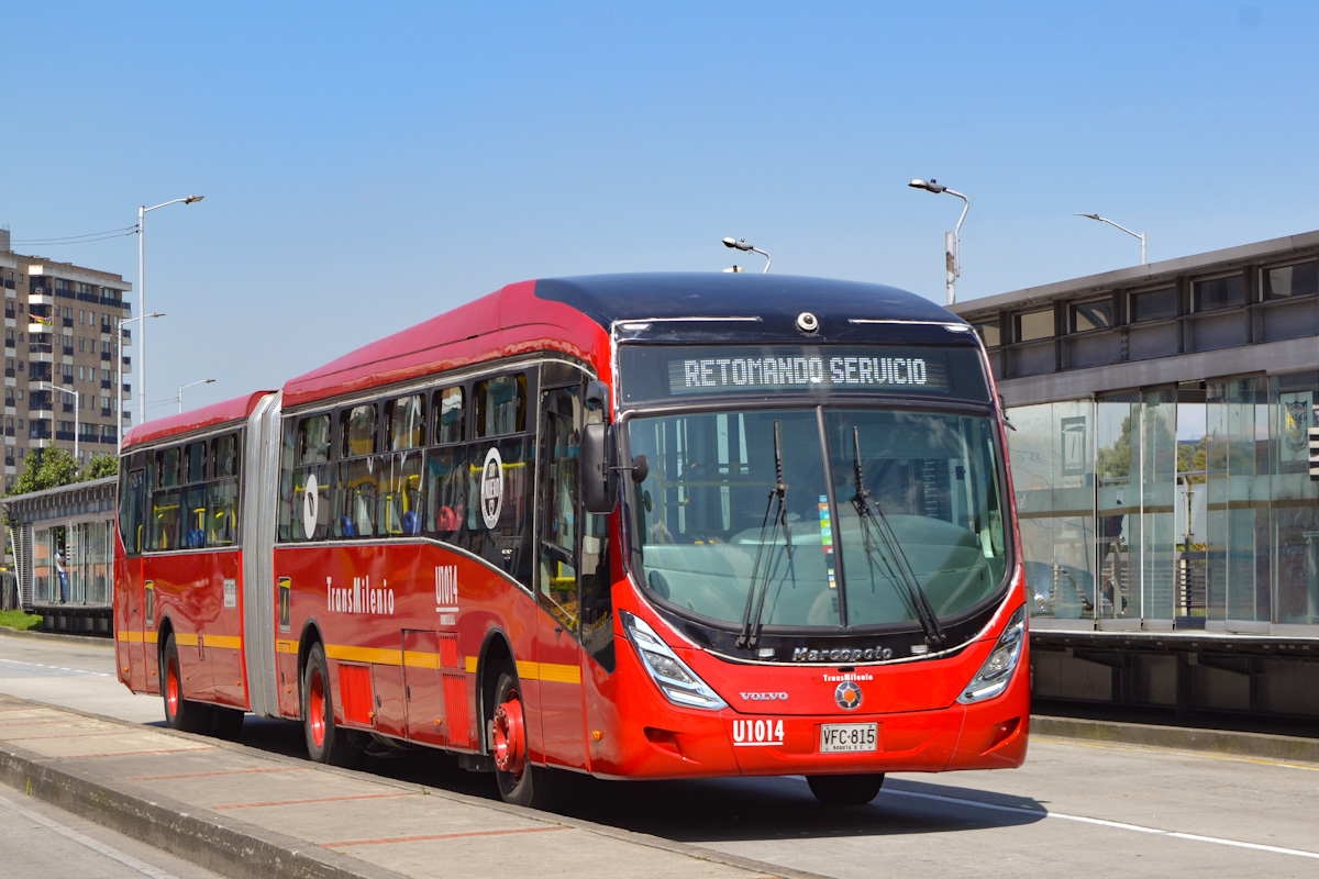 Колумбия, Marcopolo Gran Viale BRT S № U1014