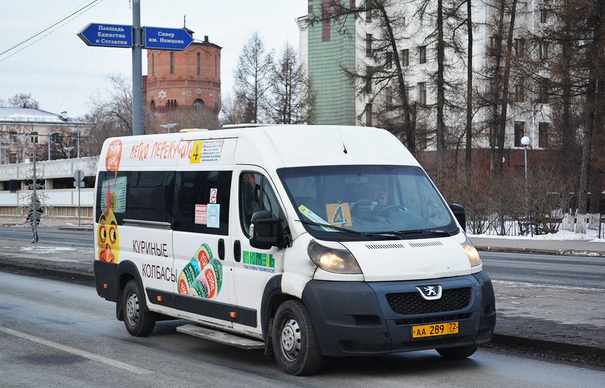 Тюменская область, IRITO Boxer L4H2 (Z8P) № АА 289 72 Тюменская область, IRITO Boxer L4H2 (Z8P) № АА 289 72