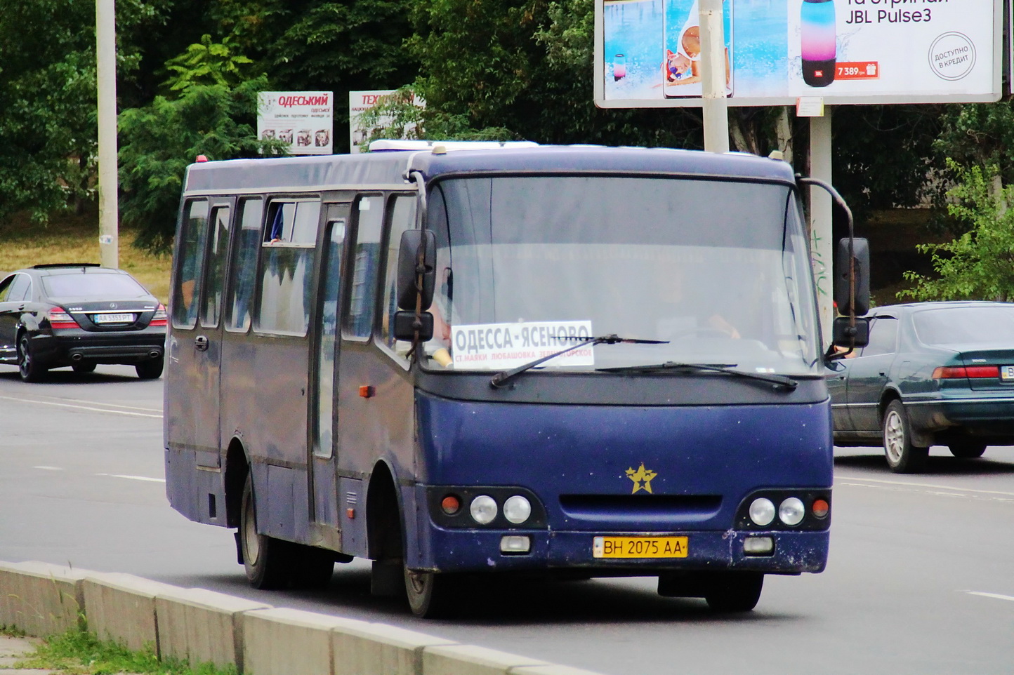 Odessa region, Bogdan A09212 # BH 2075 AA