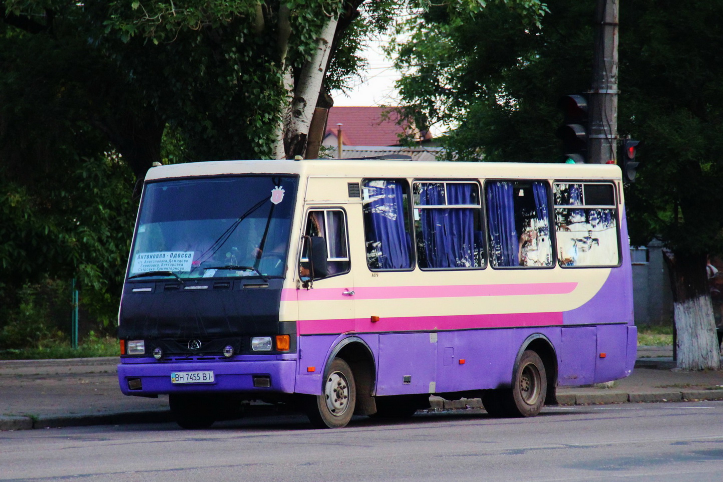 Одесская область, БАЗ-А079.19 "Мальва" № BH 7455 BI