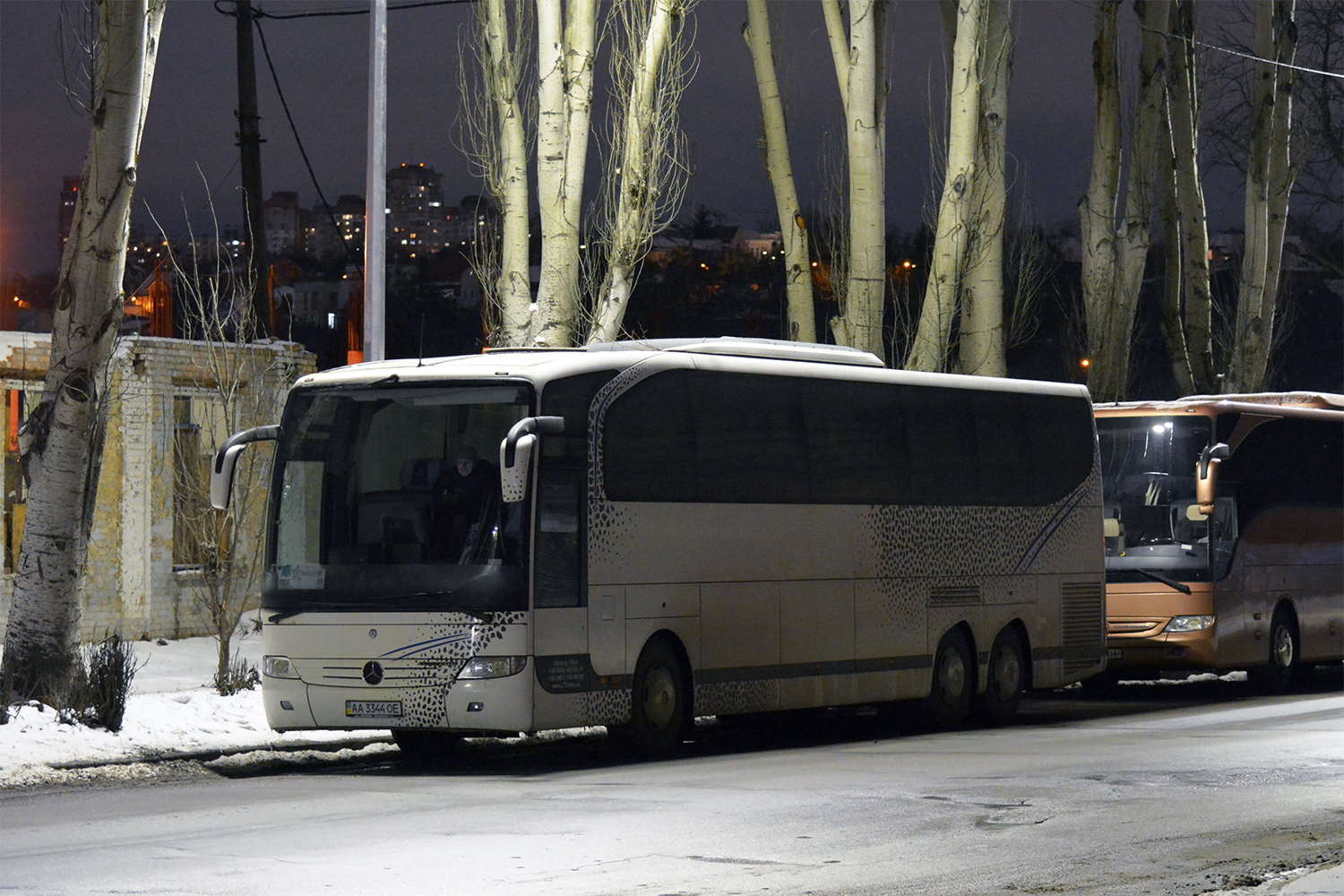 Киев, Mercedes-Benz O580-16RHD Travego M № AA 3344 OE