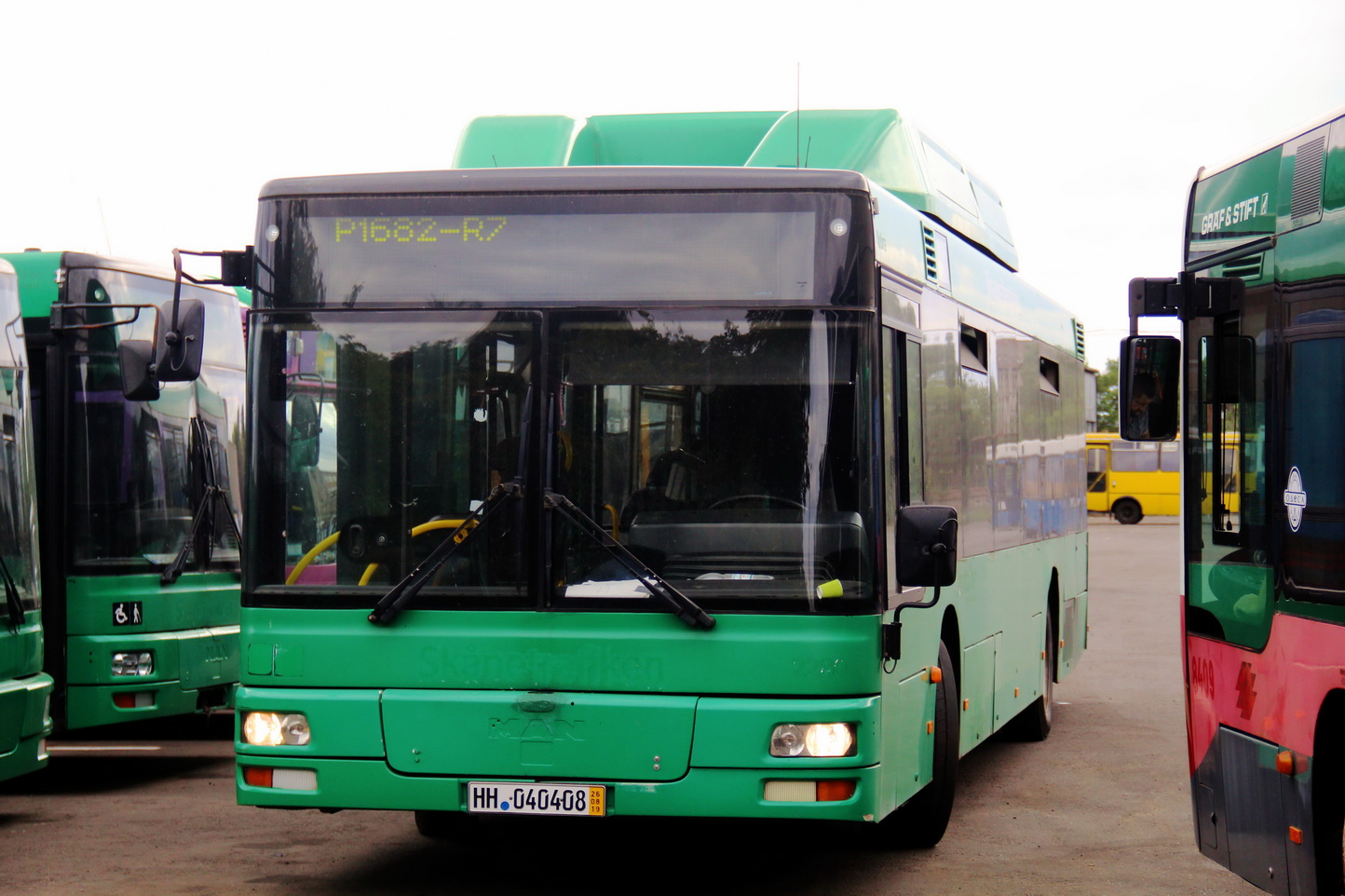 Одесская область, MAN A21 NL313 CNG № HH 040408