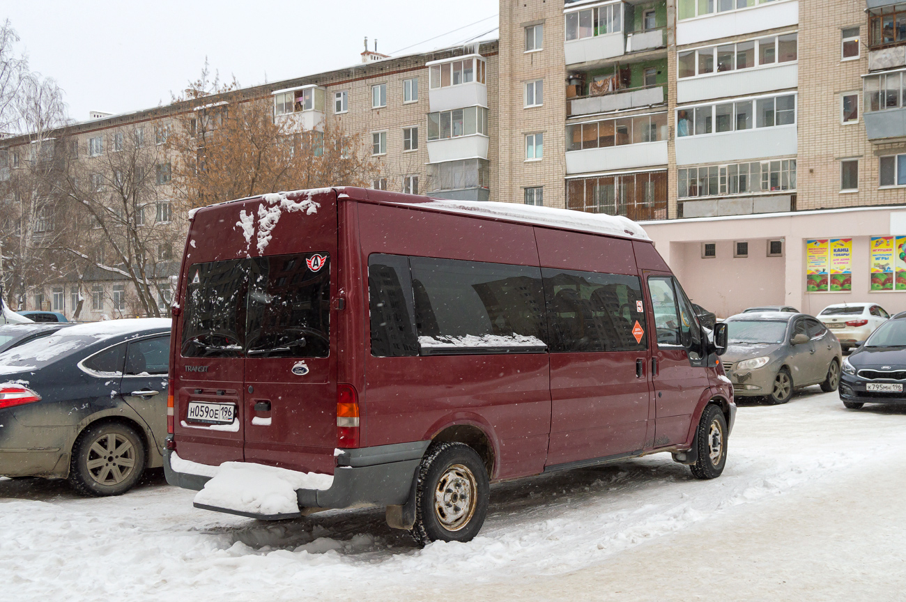 Свердловская область, Ford Transit 90T350 № Н 059 ОЕ 196