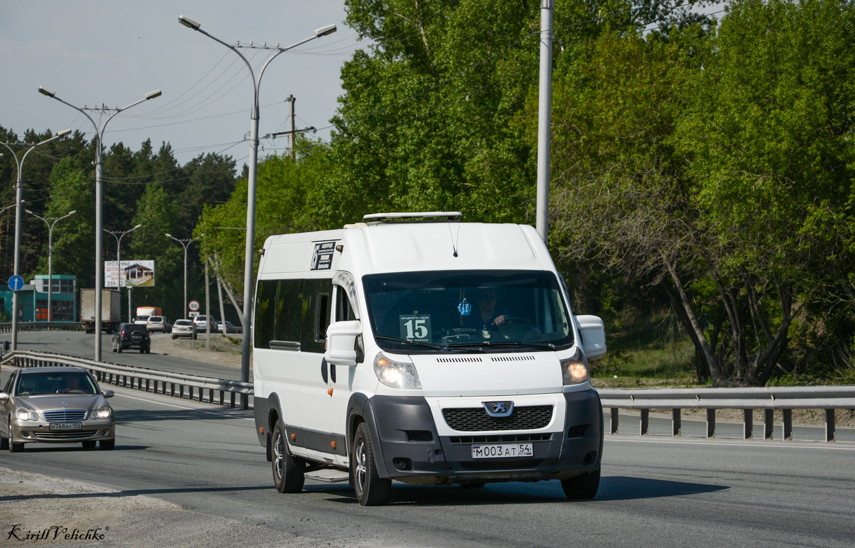 Новосибирская область, IRITO Boxer L4H2 (Z8P) № М 003 АТ 54