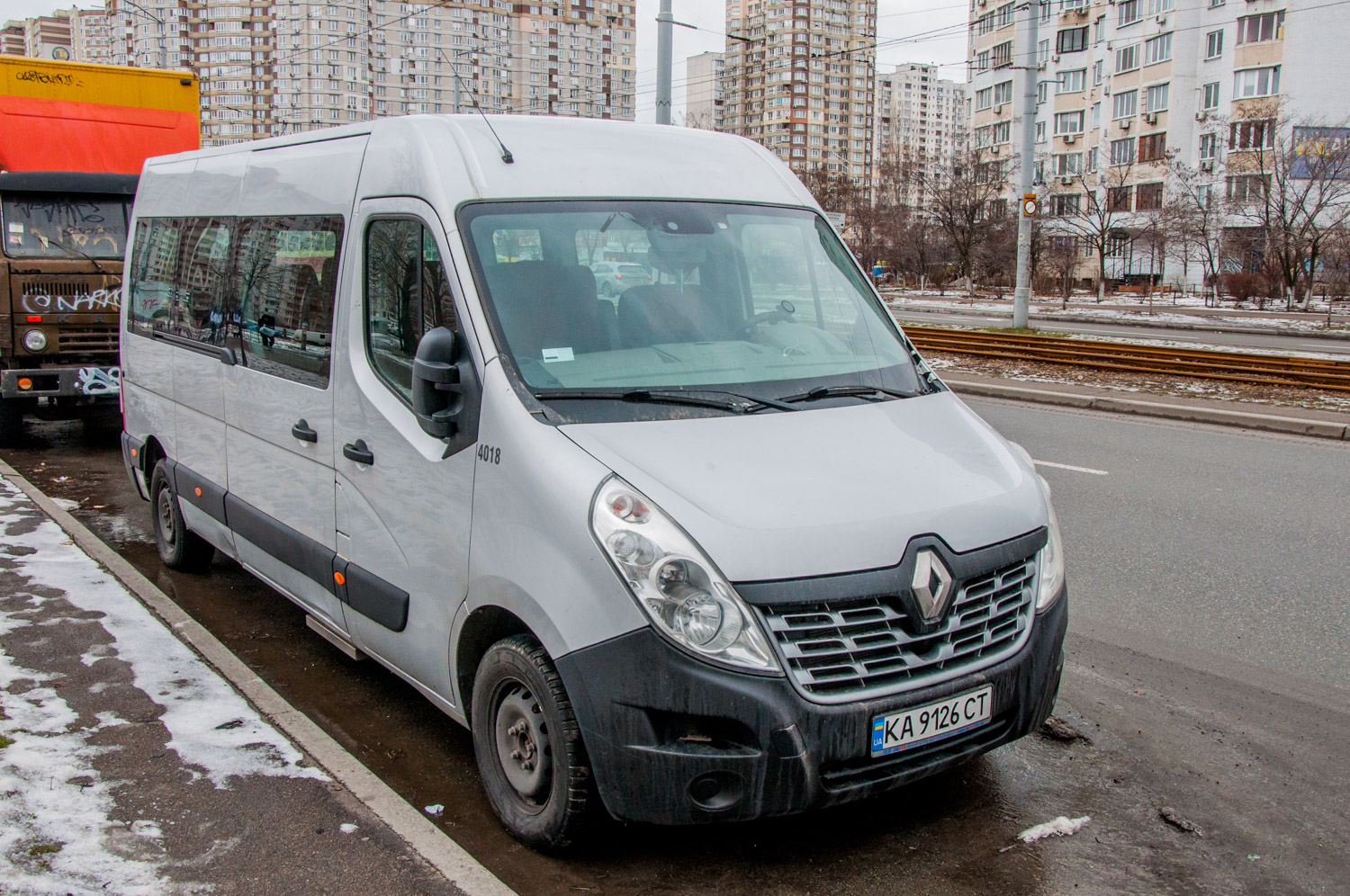 Киев, Renault Master III № KA 9126 CT