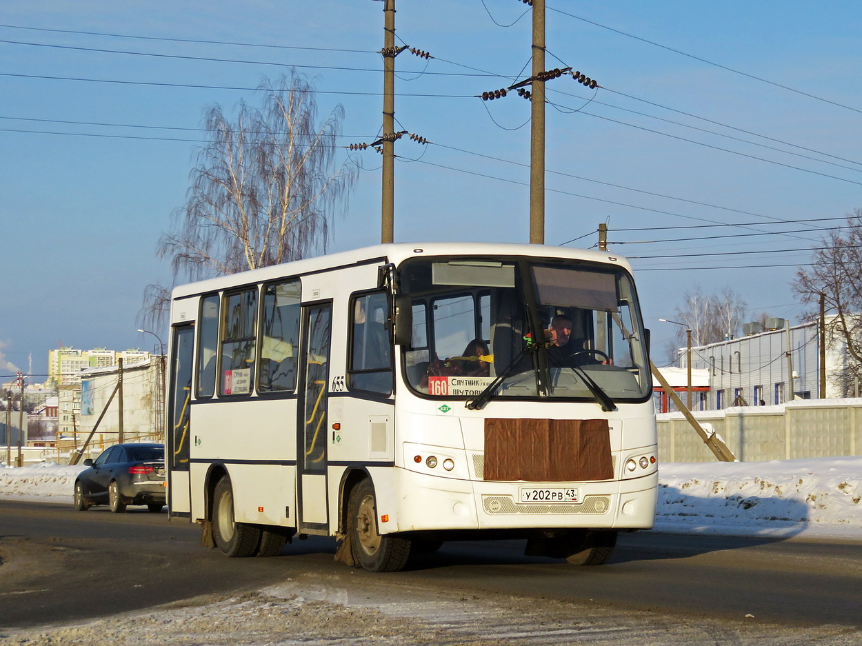 Кировская область, ПАЗ-320302-12 "Вектор" № х655