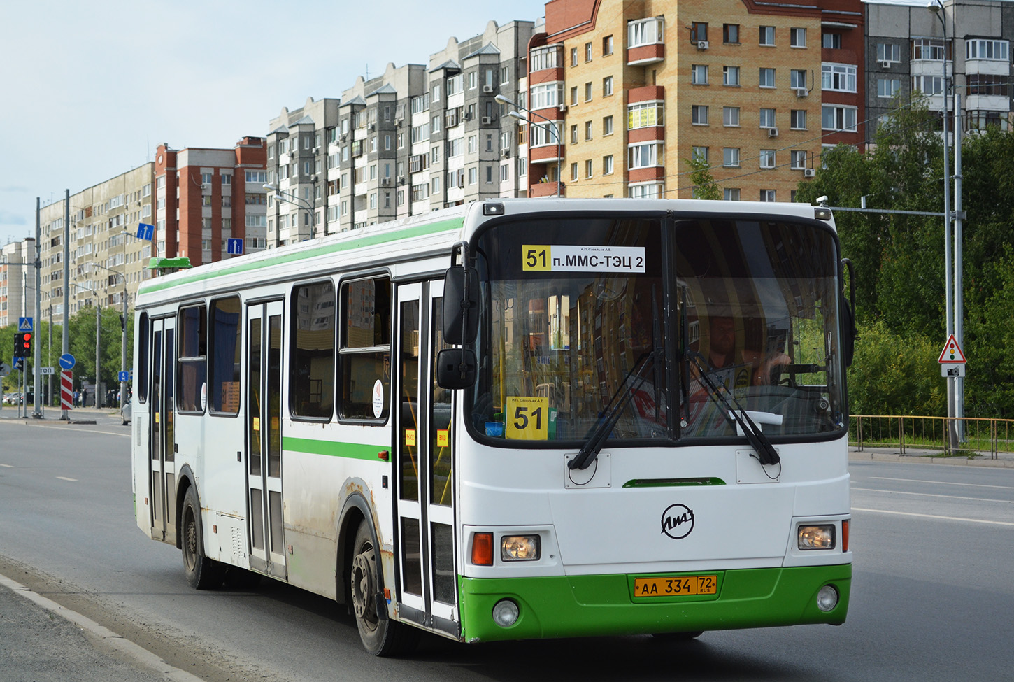 Тюменская область, ЛиАЗ-5256.46 № АА 334 72