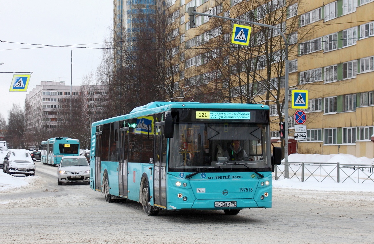 Санкт-Петербург, ЛиАЗ-5292.67 (LNG) № М 513 ЕМ 198