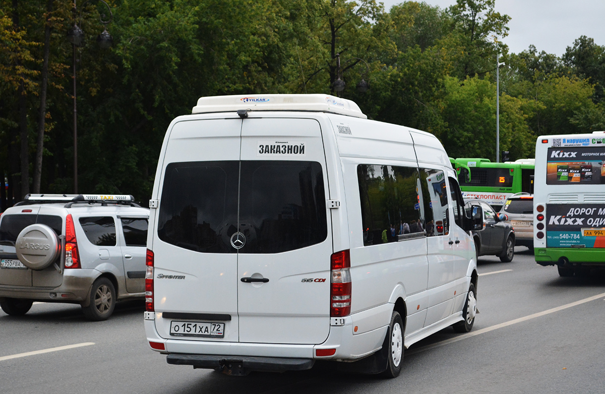 Тюменская область, Луидор-22360C (MB Sprinter) № О 151 ХА 72