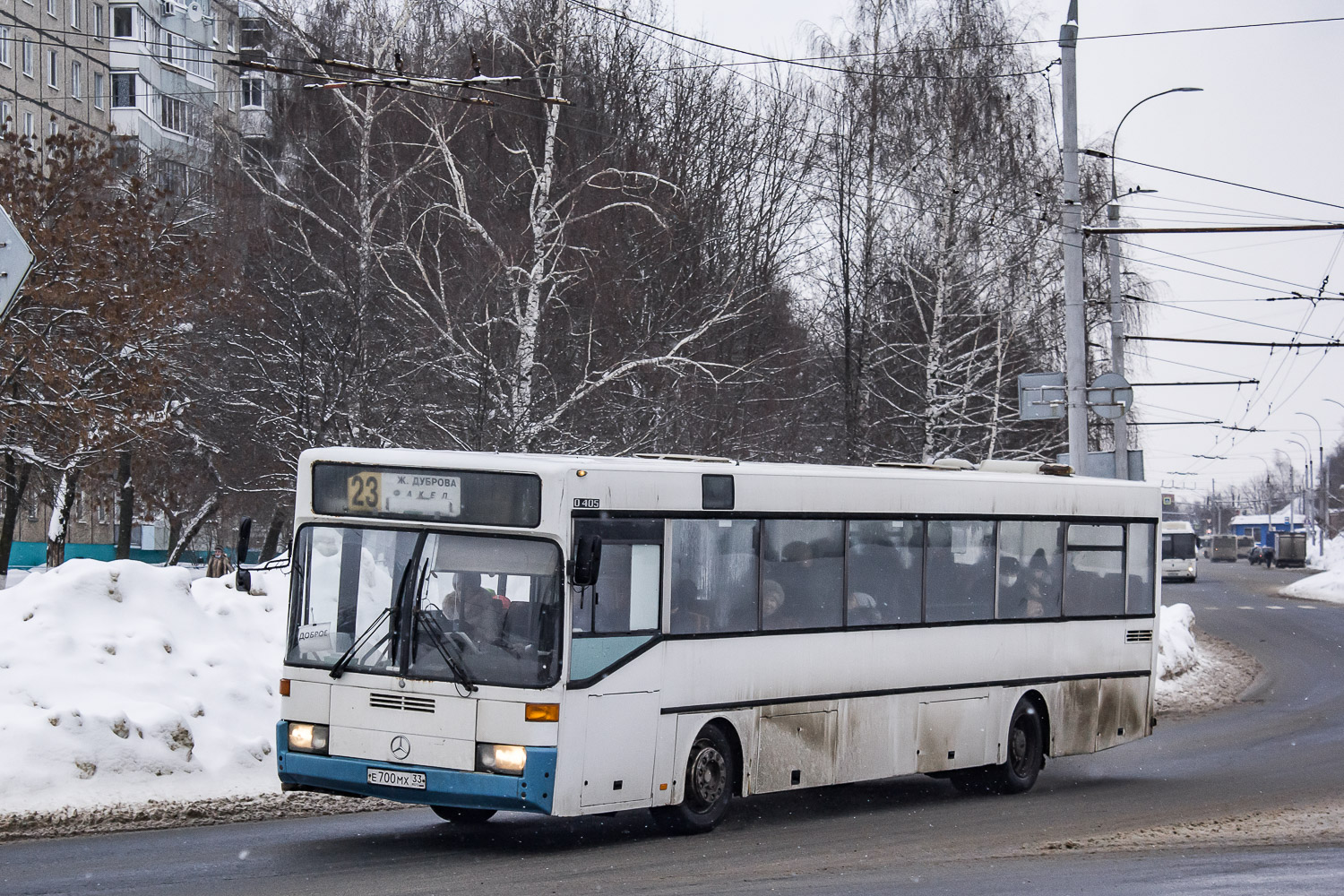Владимирская область, Mercedes-Benz O405 № Е 700 МХ 33
