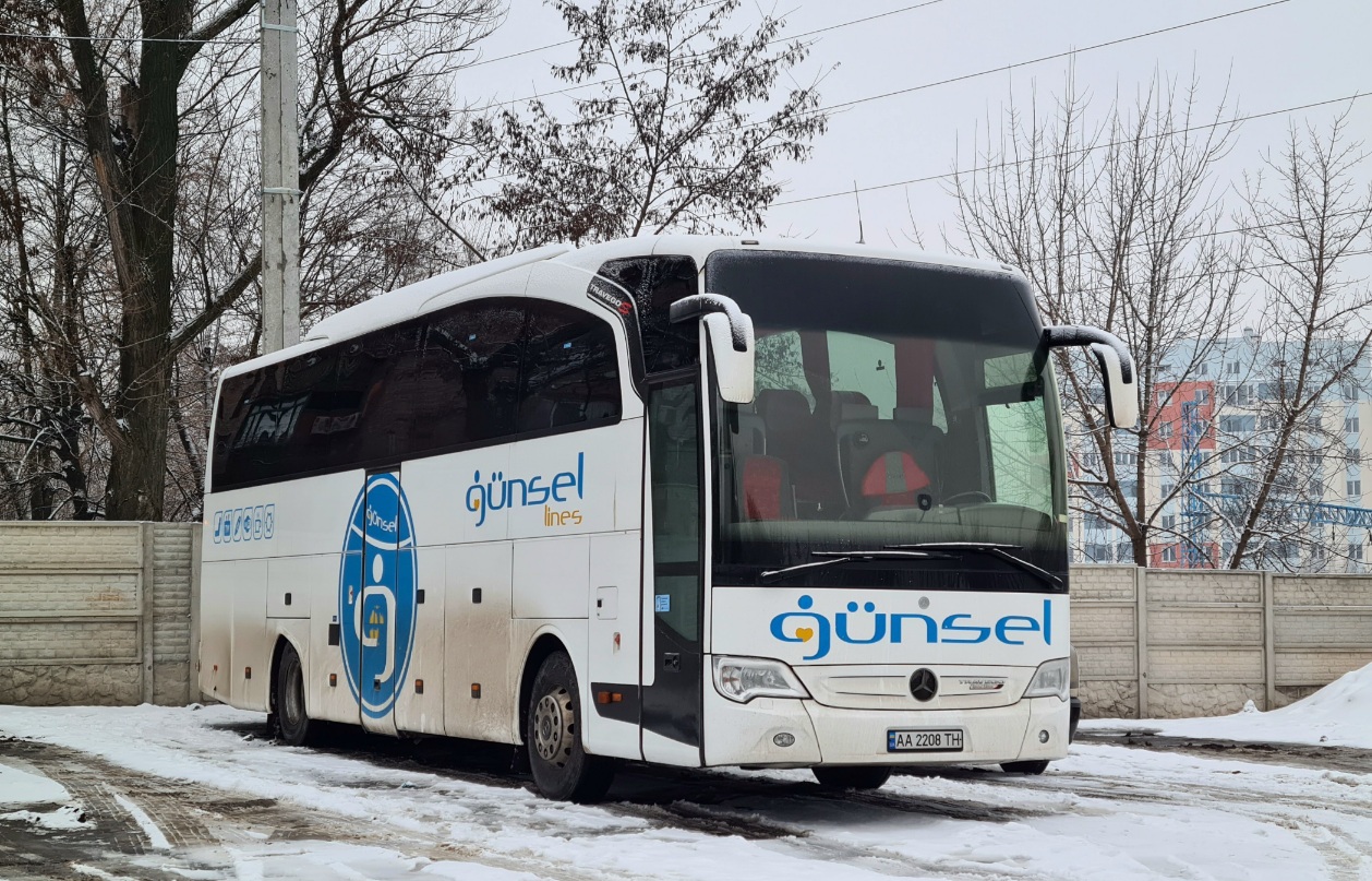 Киев, Mercedes-Benz Travego II 15SHD facelift № AA 2208 TH